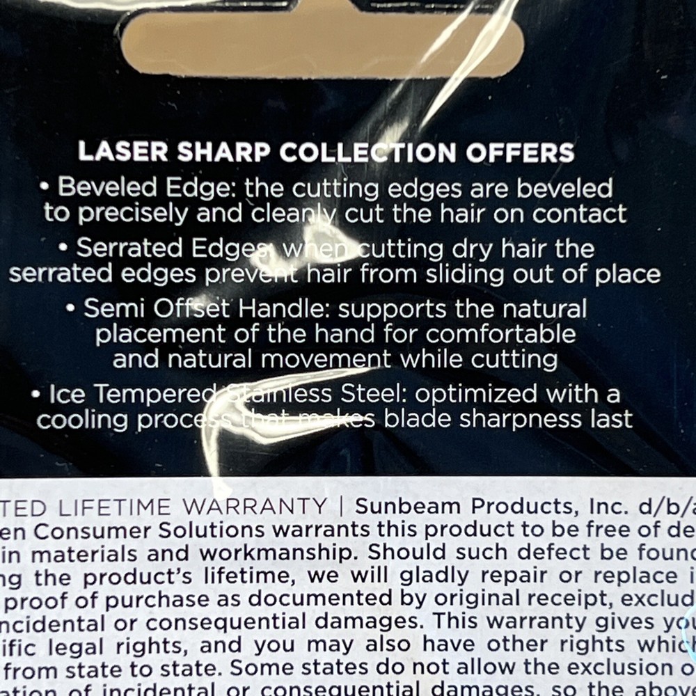 (2) OSTER Eclipse 6” Styling Shears Set Laser Sharp Scissors #520014