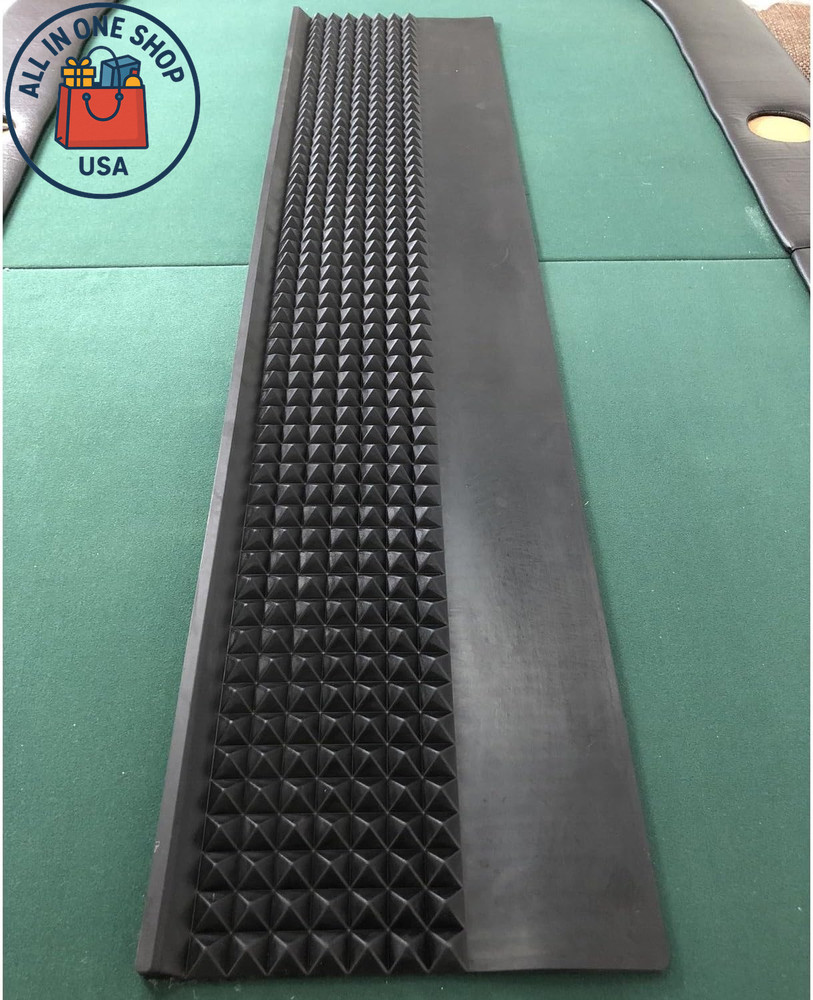 Craps Table Diamond Pyramid Rubber Bumper Felt Wall