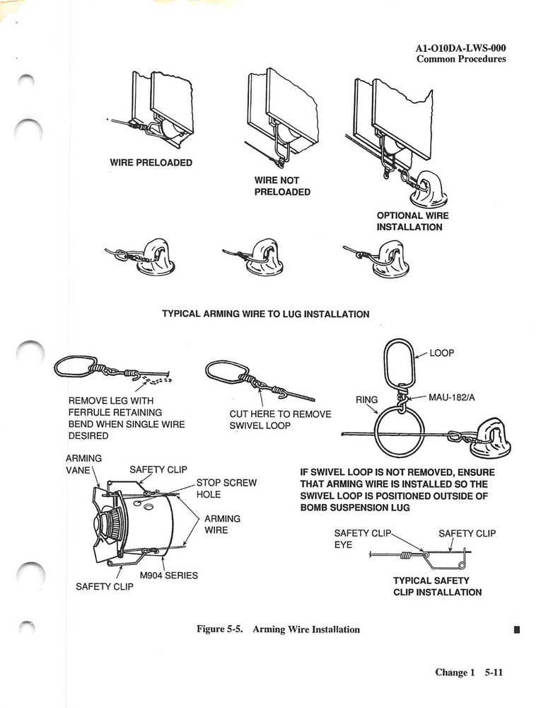 OV-10D 1992 Airborne Weapons/Stores Loading Manual Flight Manual - CD
