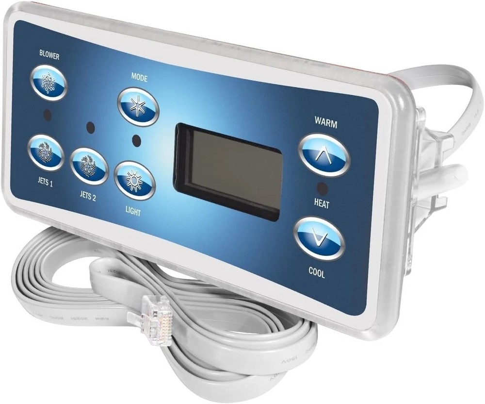 Spa Control Panel VL701S - LCD Display & Intelligent Temp Control
