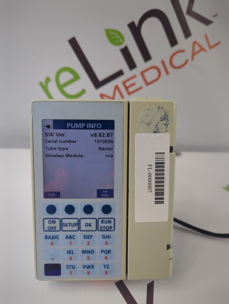 Baxter Sigma Spectrum 6.02.07 without Battery Infusion Pump