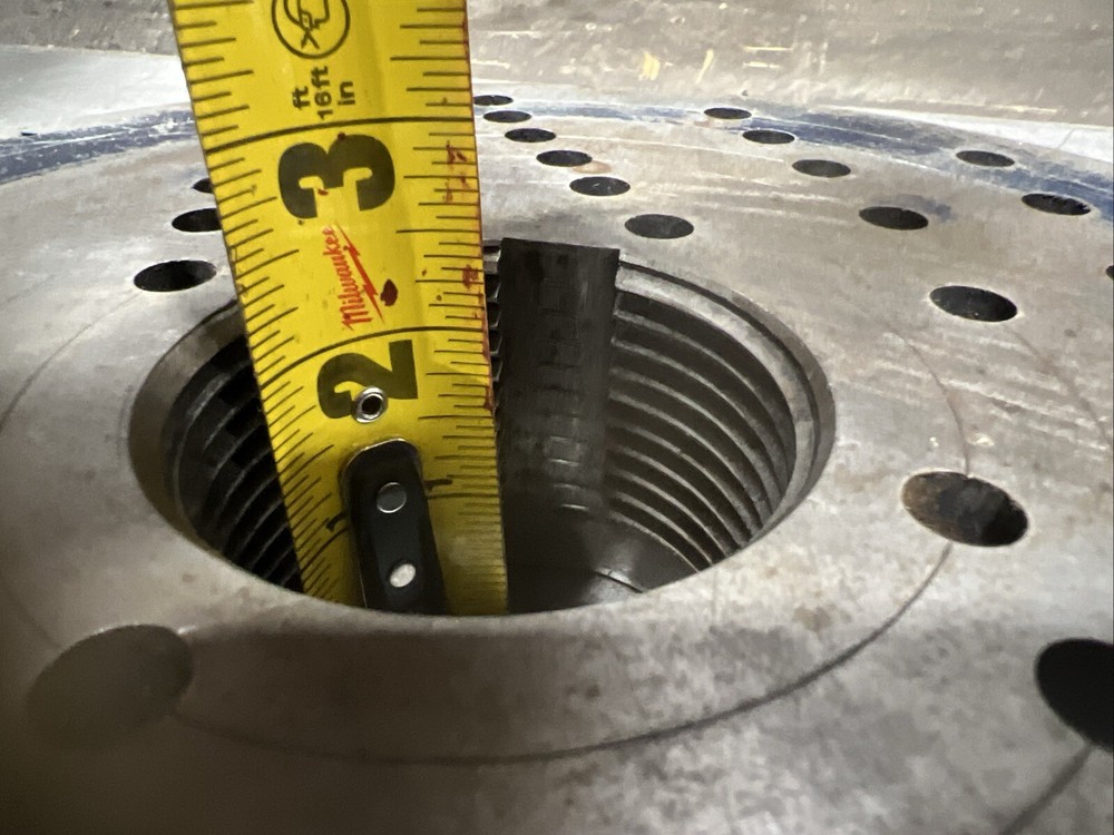 Vintage 9.75” Spindle Mount Lathe Faceplate