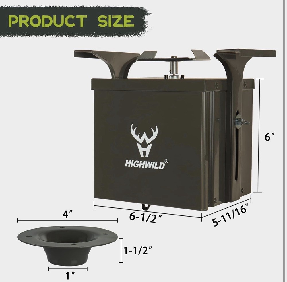 Highwild 6-Volt Deer Feeder Digital Power Control Unit