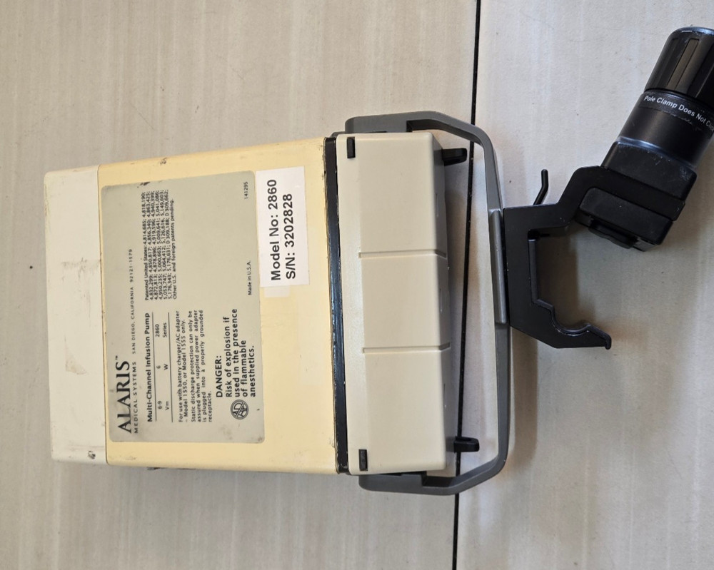 Medsystem III 2860B Pump w/pole clamp