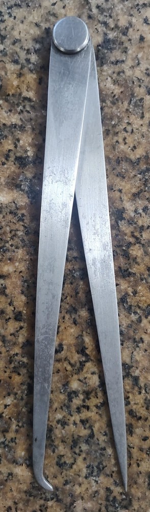🗽 VINTAGE NY A BKLY 12" CALIPER/ DIVIDER