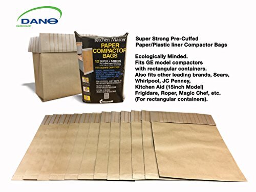 Kitchen Master Super Strong Compactor Bags Pre Cuffed 12 Pack