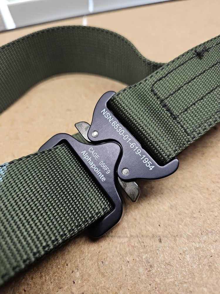 Litter Strap with Cobra Buckle OD Alphapointe Patient Securing Webbing Strap (A1