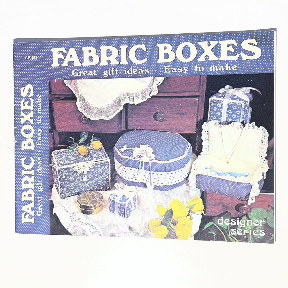 Fabric Boxes Designer Series GP 458