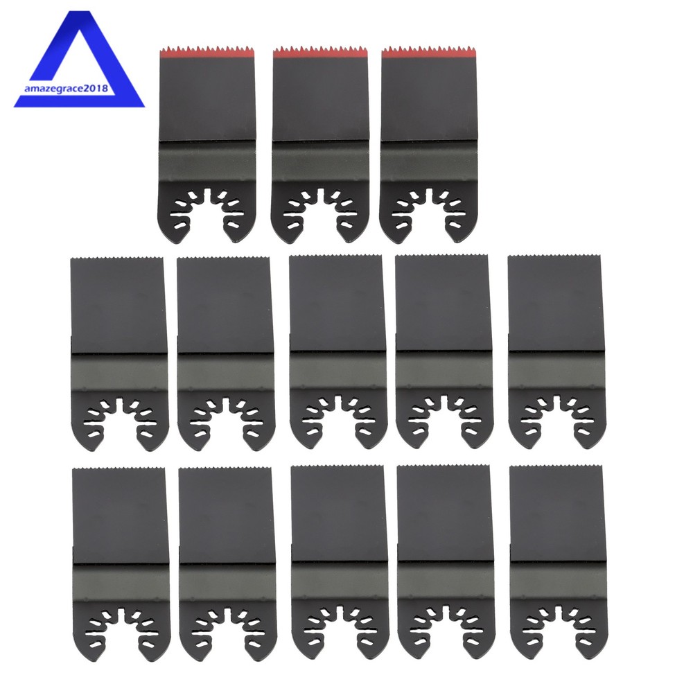 35PCS 7 Types Titanium Oscillating Tool Quick Saw Blades Multitool Blades