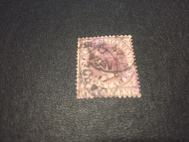 Malaya States Straits Settlements 52 used