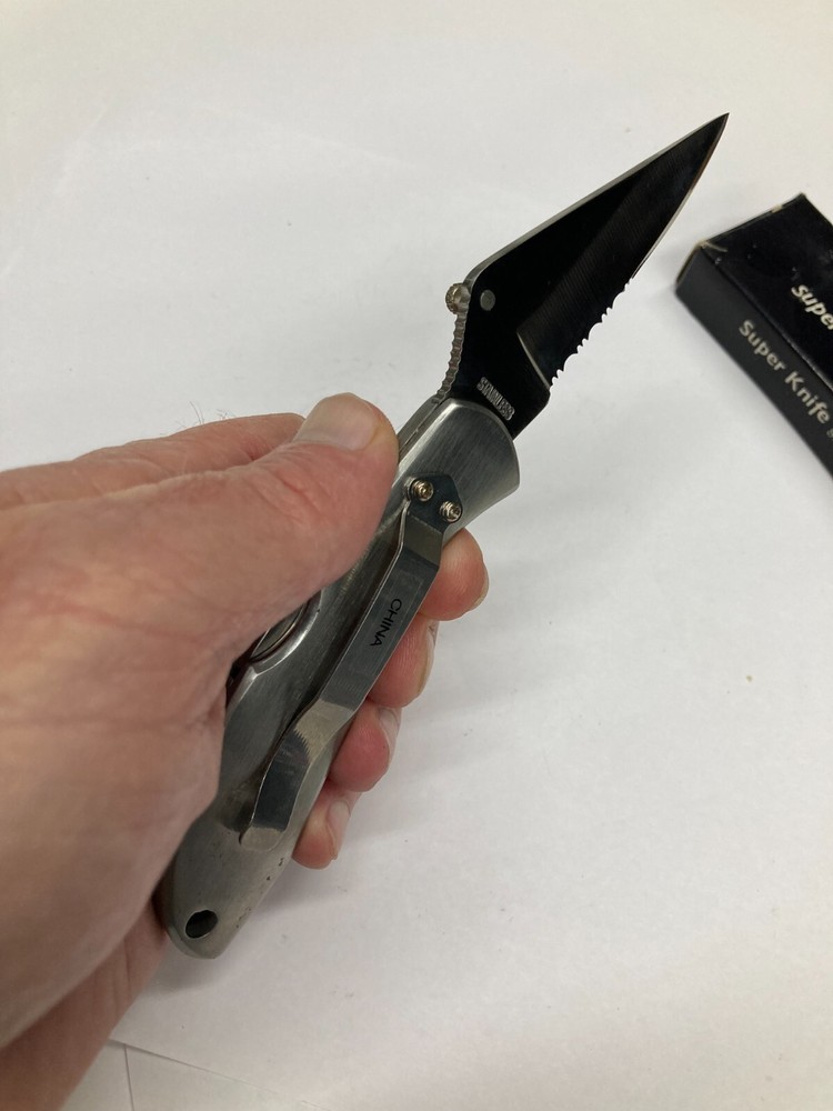 Super Knife, SS, Combo Blade, Thumbswitch, Lockback