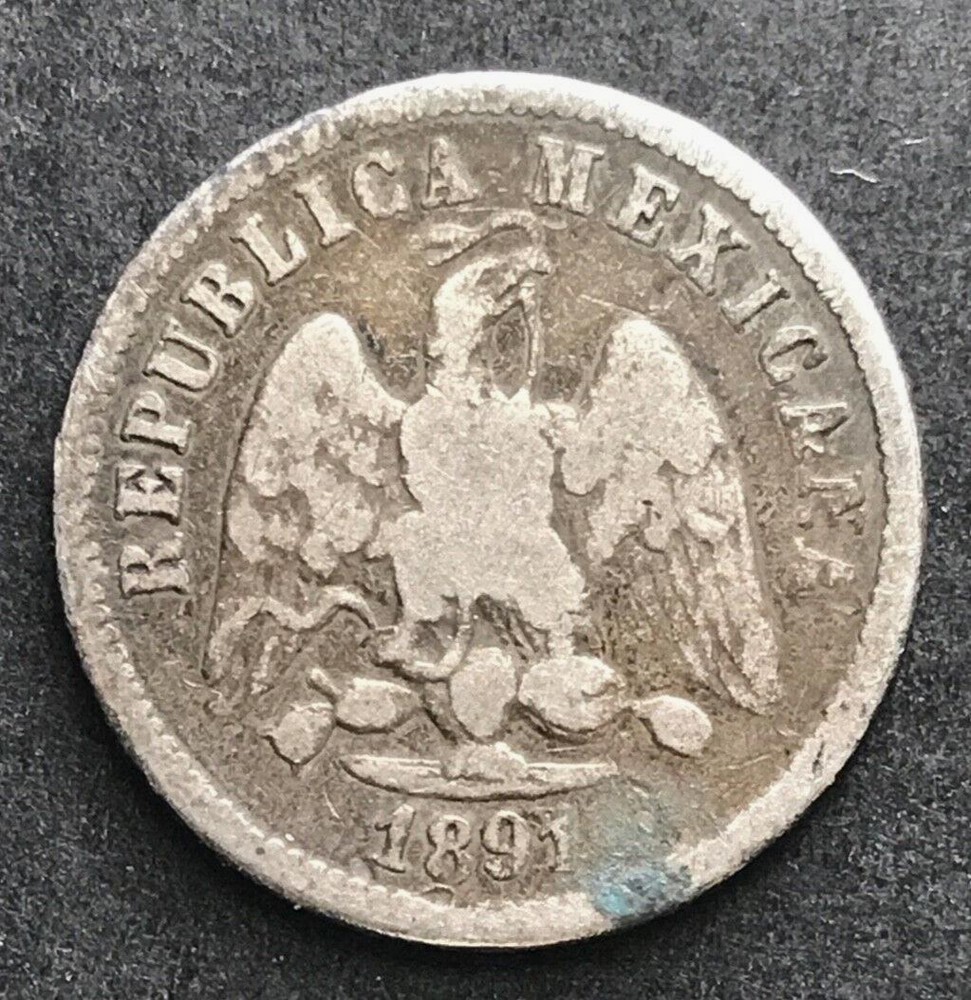 🇲🇽🇲🇽 MEXICO 1890 DoP  10 Centavos VERY RARE  "DURANGO"  🇲🇽🇲🇽