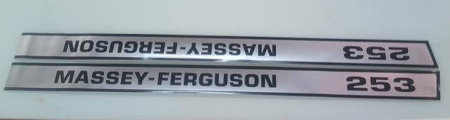 Massey Ferguson 253 Hood decals