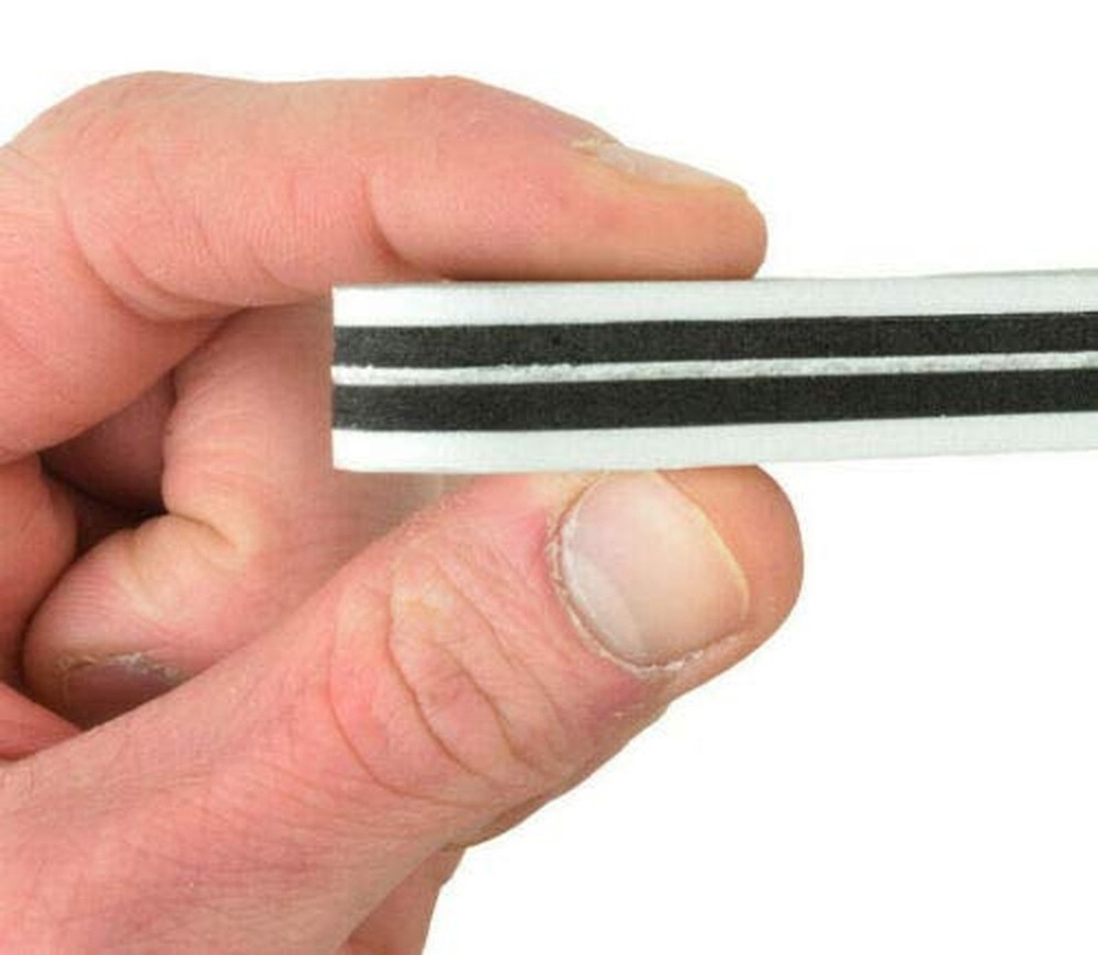 Tri-Grit Plastic Model Burr Remover Sanding Stick File - 5 Pack