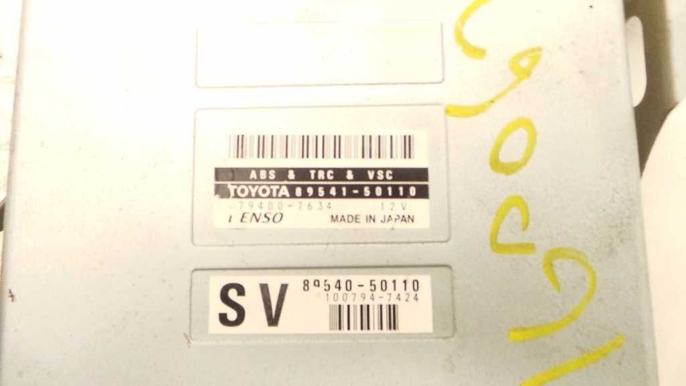 98-99 LEXUS LS400 ABS COMPUTER CONTROL MODULE ECM ASSEMBLY