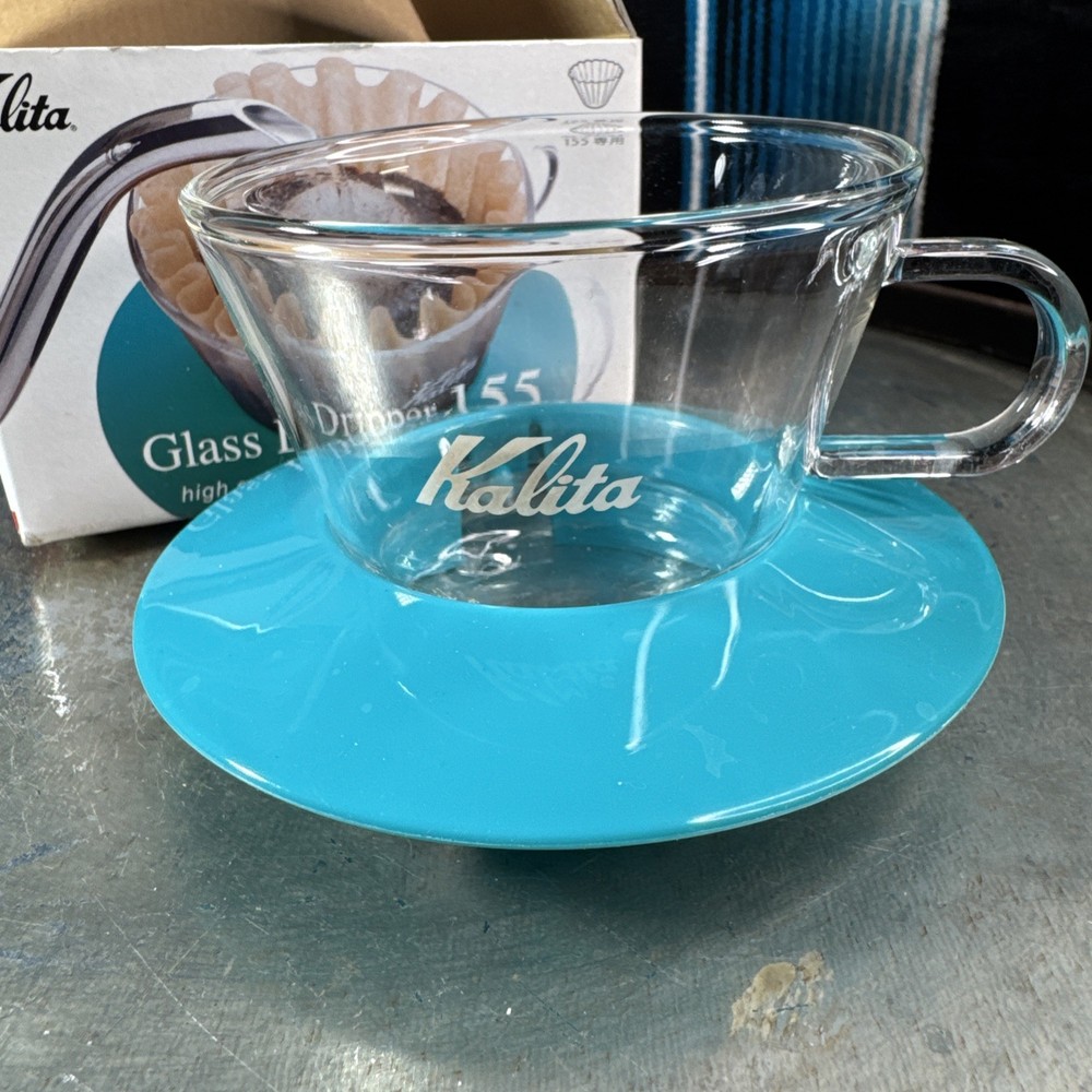 Wave Pour over Coffee Dripper, Size 155, Makes 8oz, Single Cup Maker