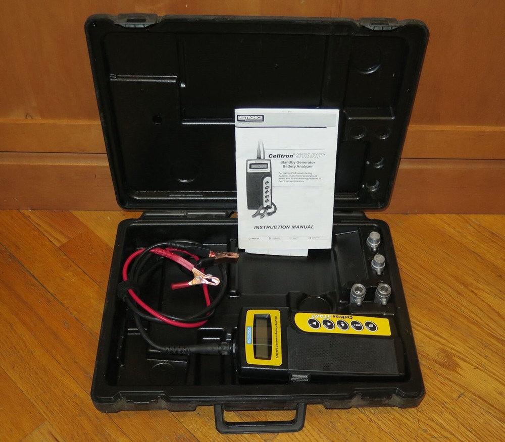 Midtronics Celltron START Micro 505 XL Standby Generator & Car Battery Analyzer