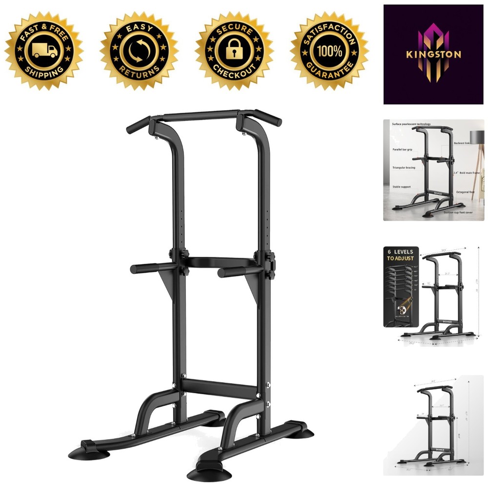 Multi-Function Home Gym Power Tower - Full Body Workout, 330 lbs Limit
