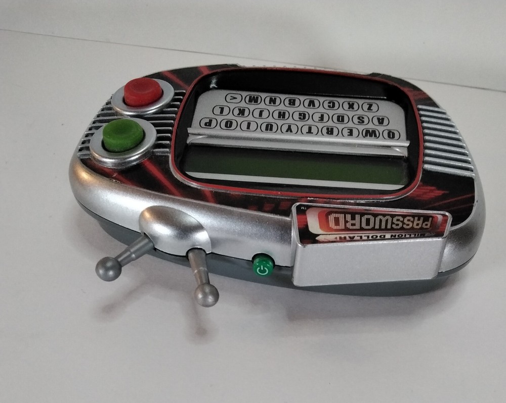 Million Dollar Pasword Electronic Word Game good condition ASIS