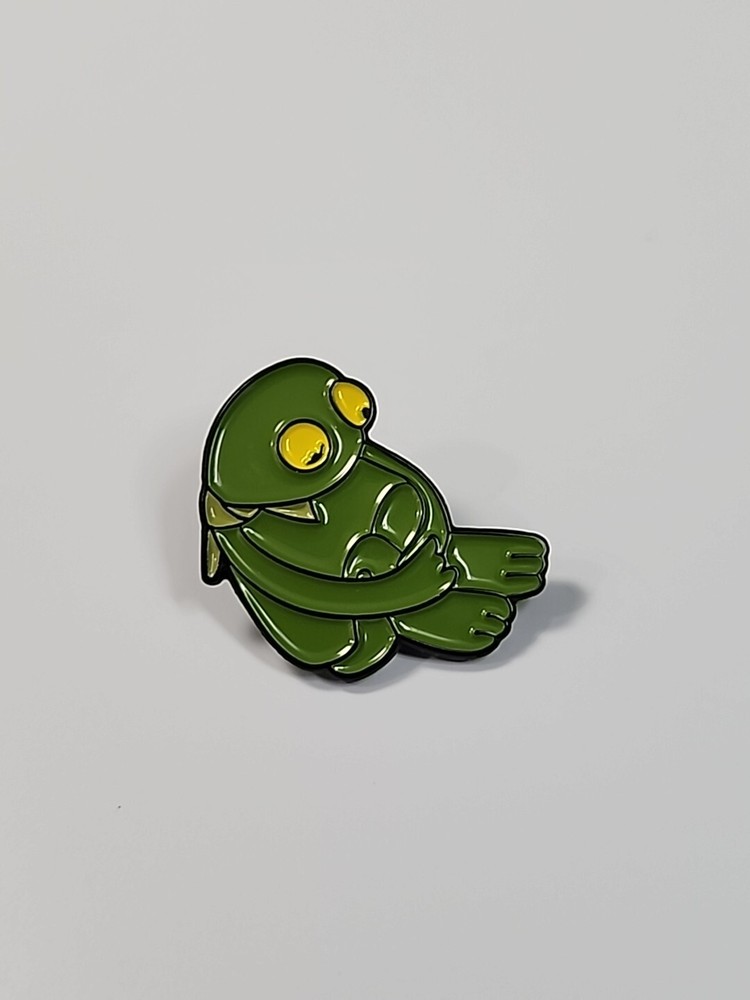 Kermit Sad Frog Meme Lapel Pin