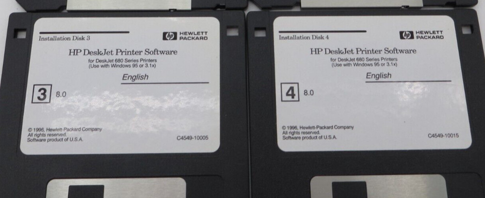 Microsoft Schedule + for Windows 95 3.5" Floppy Disks Software