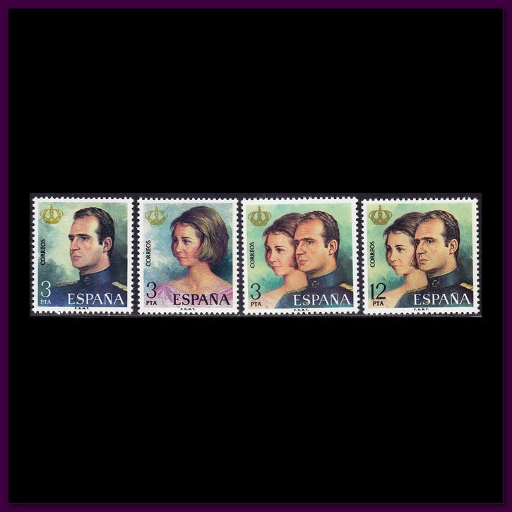 Spain - 1975 (2302-2305) Mint never Hinged - Royalty