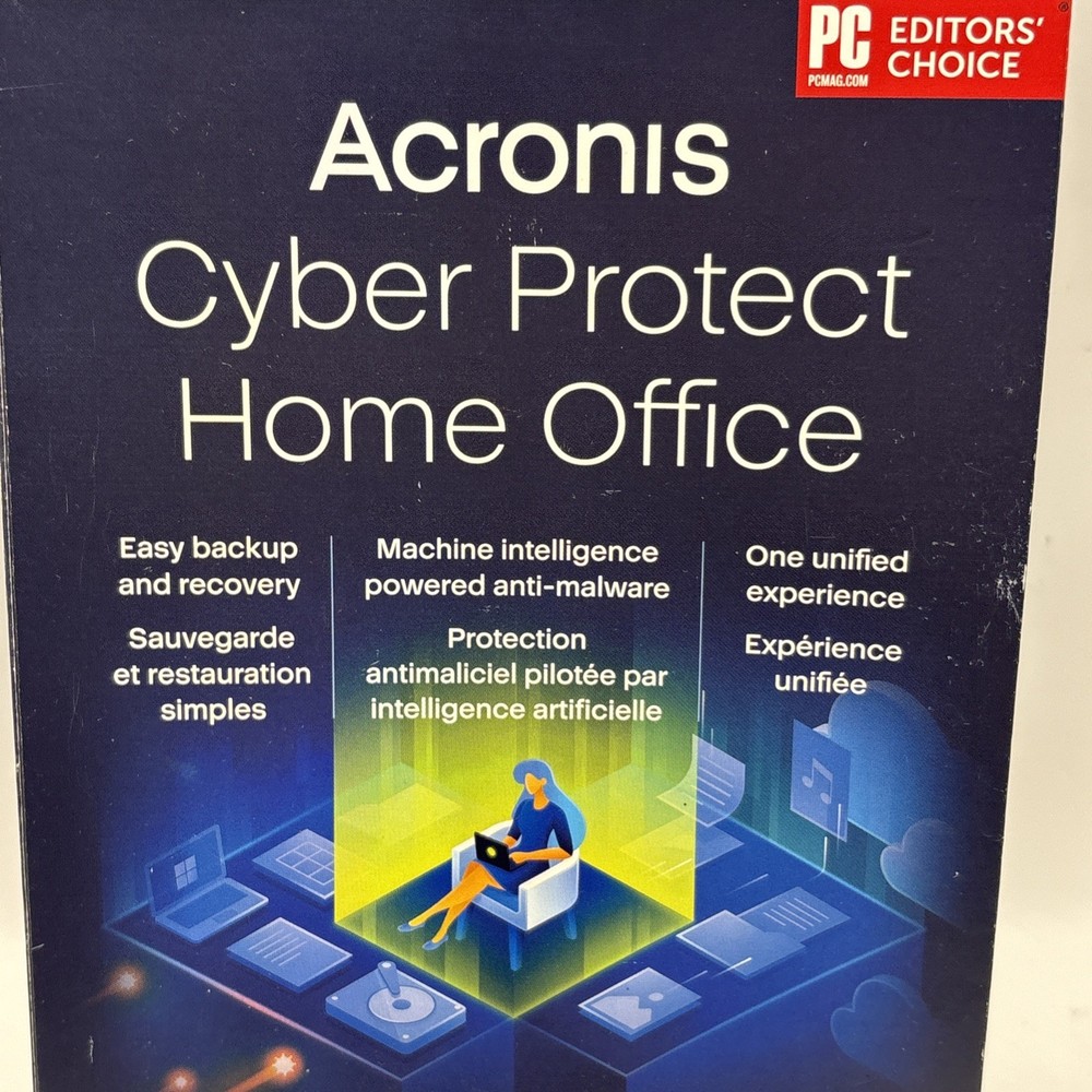Acronis Cyber Protect Home Office formerly Acronis True Image Essentials 1 PC/MA