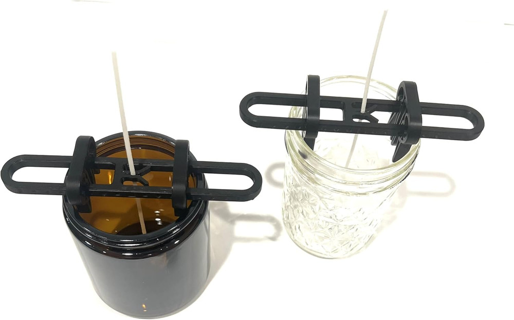 Adjustable Candle Wick Centering Tool Kit with Magnetic Placement for Jars Cups