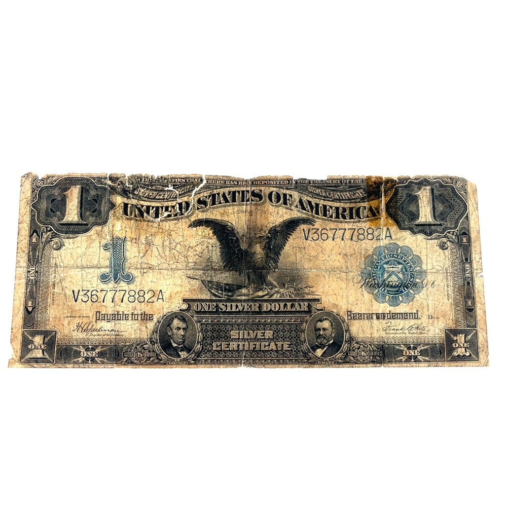 1899 $1 Silver Certificate Black Eagle Note Speelman and White FR 236