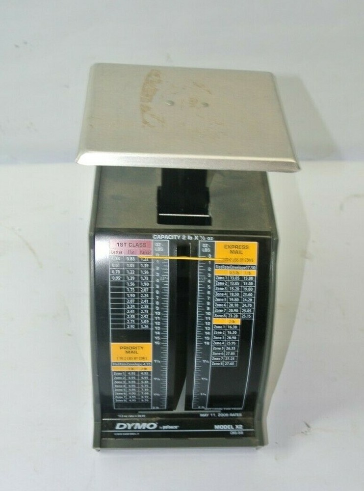Vintage Pelouze Dymo Model X2 Non-digital Postal Scale