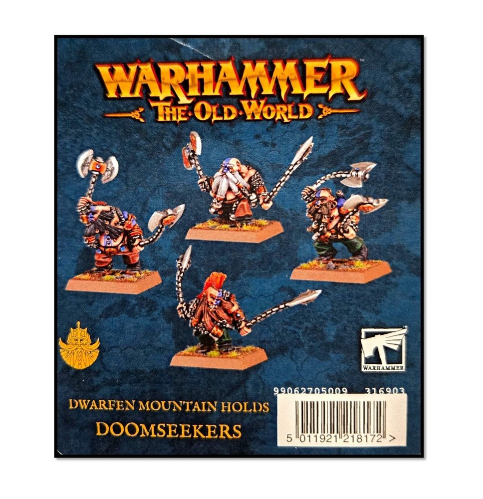 Doomseekers Dwarfen Mountain Holds Warhammer Old World