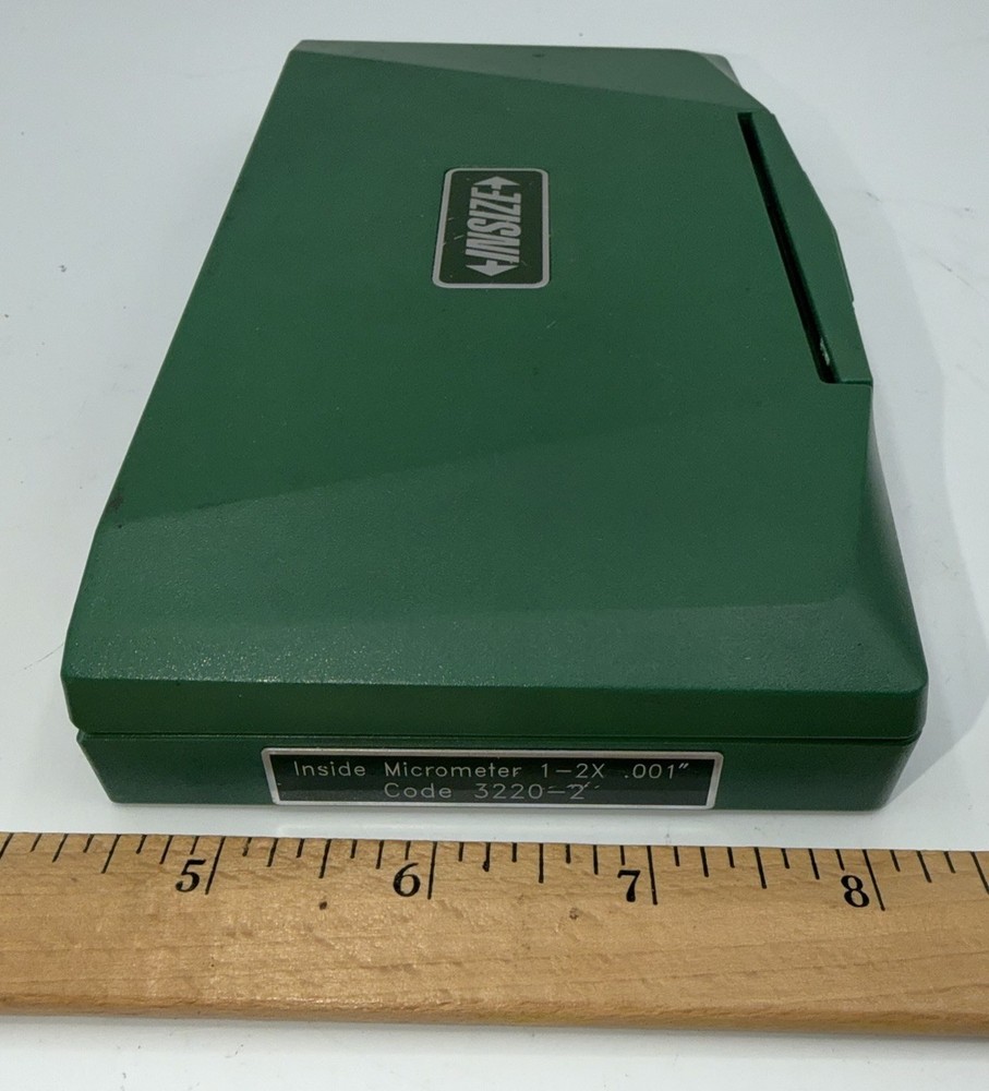 Insize Inside Micrometer 1–2 Inch .001 Graduation With Case And Standard