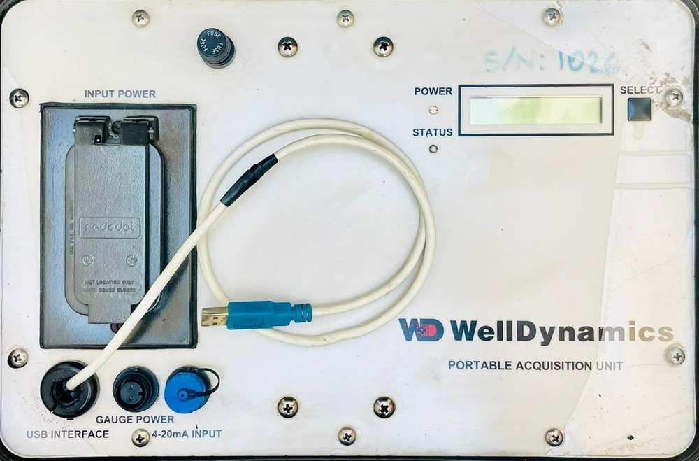 WellDynamics Portable Surface Data Acquisition System #No Tested & No Battery
