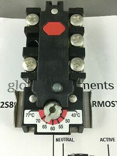 ST22-80 HOT WATER ELECTRIC THERMOSTAT DUAL ELEMENT 43-77C RHEEM DUX RANNAI