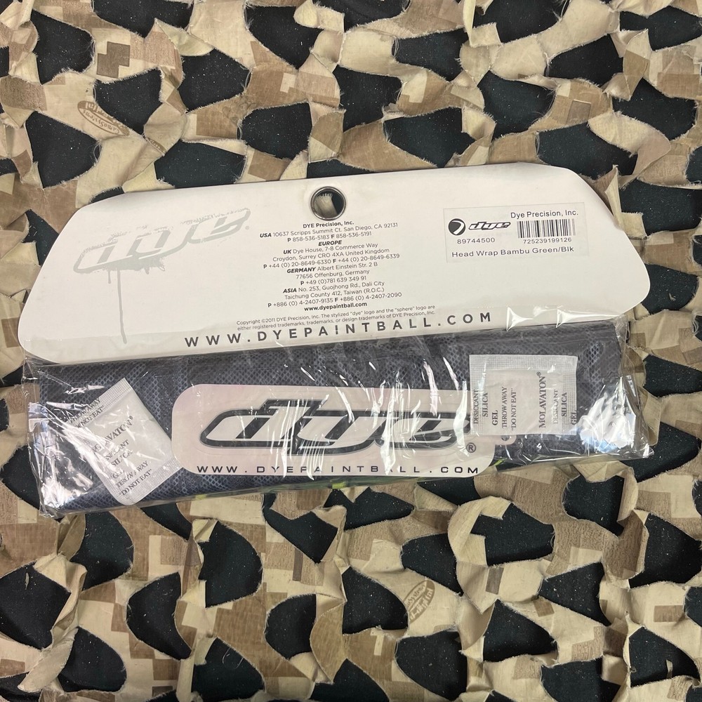 NEW 2014 Dye Head Wrap - Bambu Green/Black