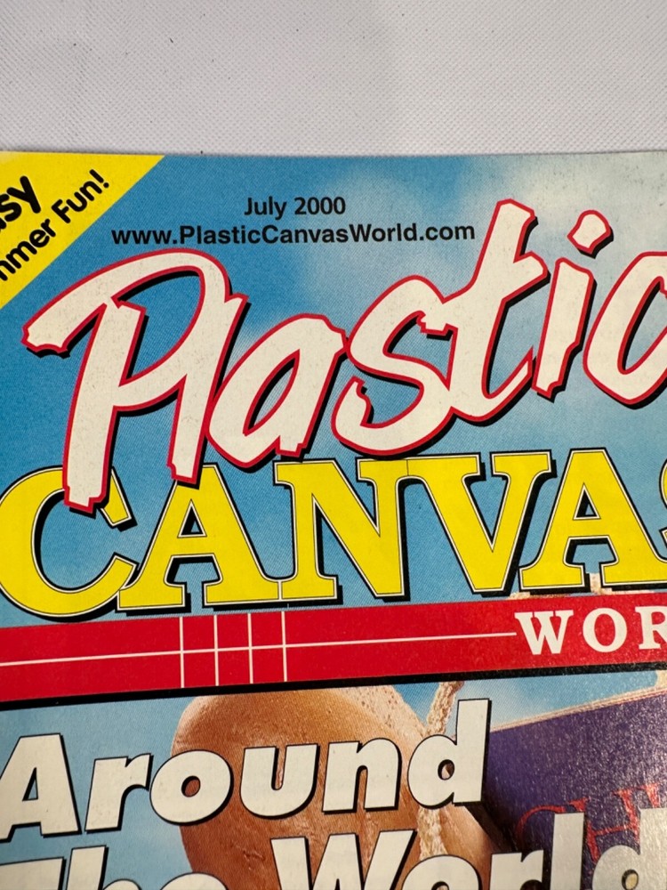 Plastic Canvas World July 2000