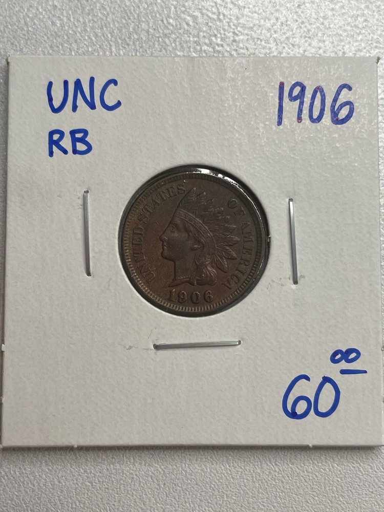 1906 Indian Head Cent  UNC