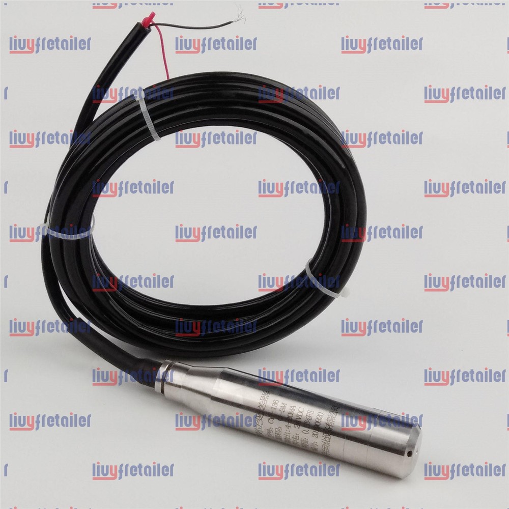 ONE 4-20MA 3.0m Range Water Level Transmitter Liquid Level Transducer Sensor NEW