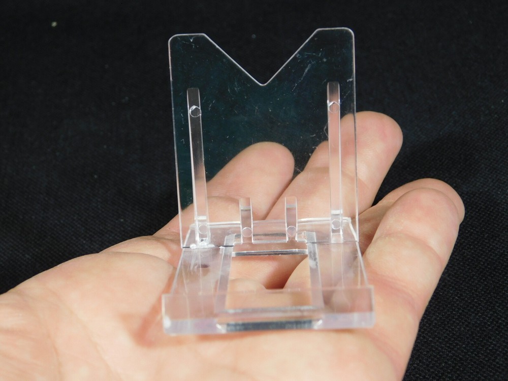 Easel Display Stand Small Size Adjustable Clear