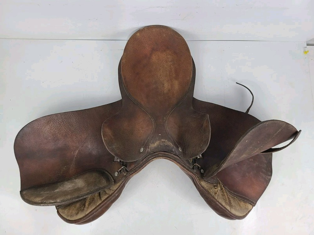 15” Crosby Brown Leather Horse Saddle