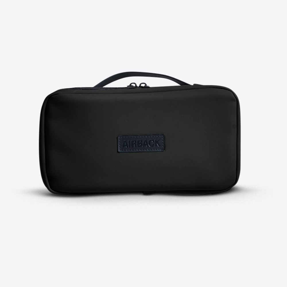 Airback Toiletry Bag Matte Black
