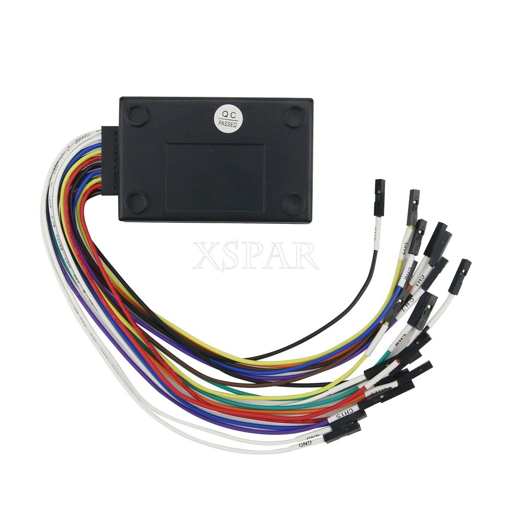 Mini 16 Logic Analyzer USB 100M Max Sample Rate 1.1.34 Support 1.2.10 Software