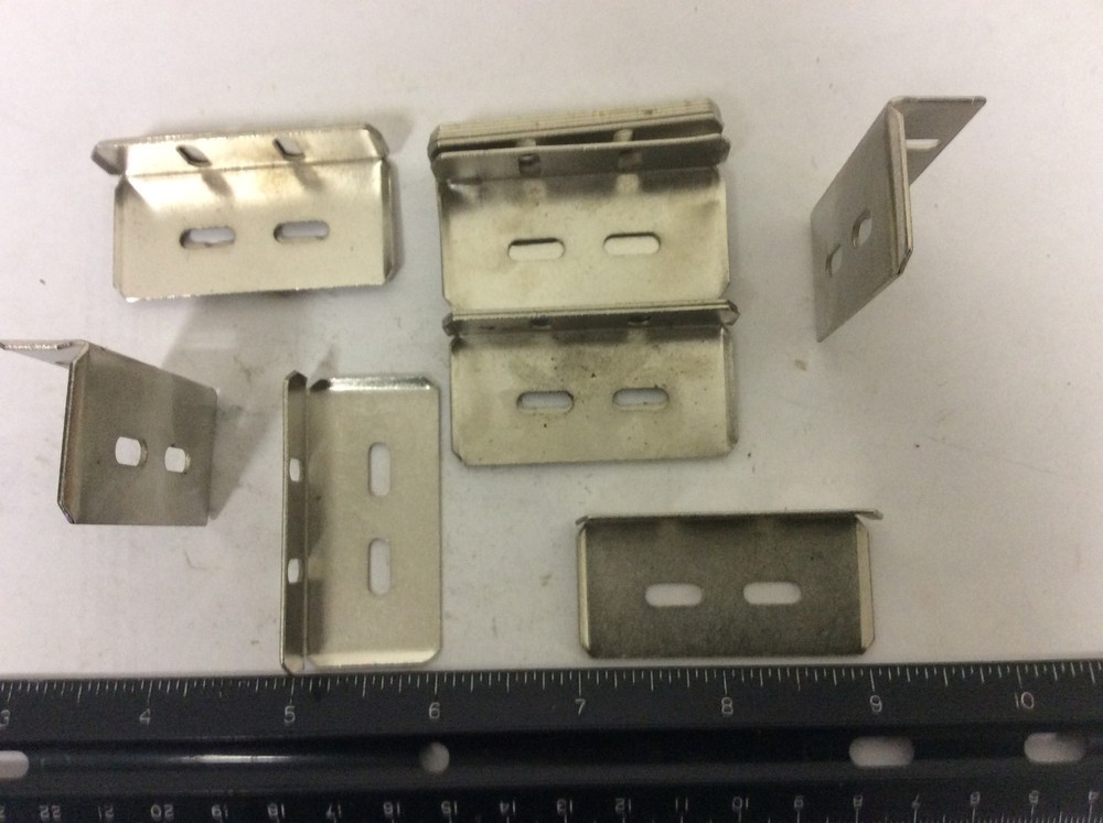 Qty (50) Hardware Resources 9453007 Drawer Front Adjustment Bracket, 2" X 1"
