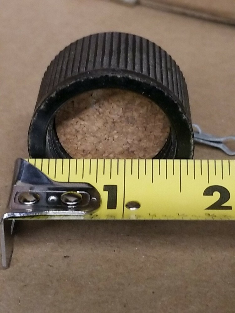 USGI Original Replacement Canteen Cap with Cork and Chain
