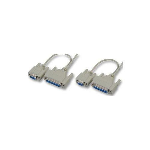 RT15310 PSG90340 PRO SIGNAL Null Cable Modem 9Way-25Way D Socket