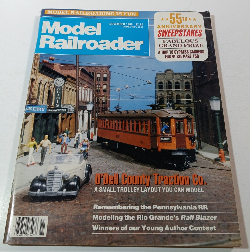 Model Railroader Magazine (November, 1988)
