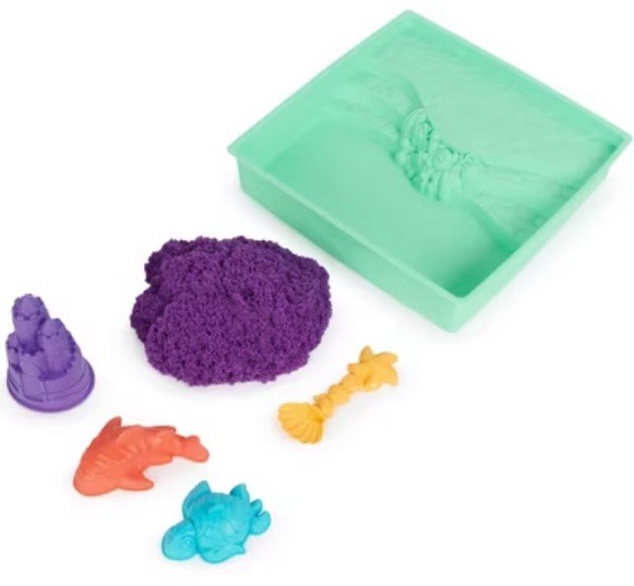Kinetic Sand Sandbox Set Purple