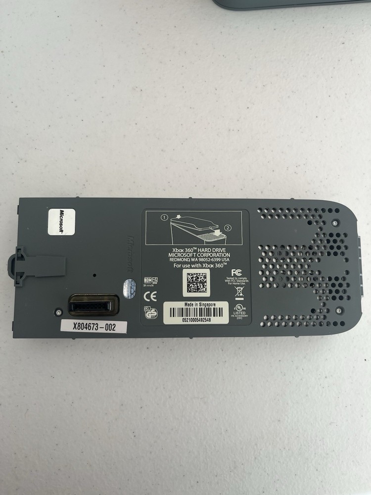 Official Microsoft Xbox 360 Hard Drive HDD X804675-003 - Untested