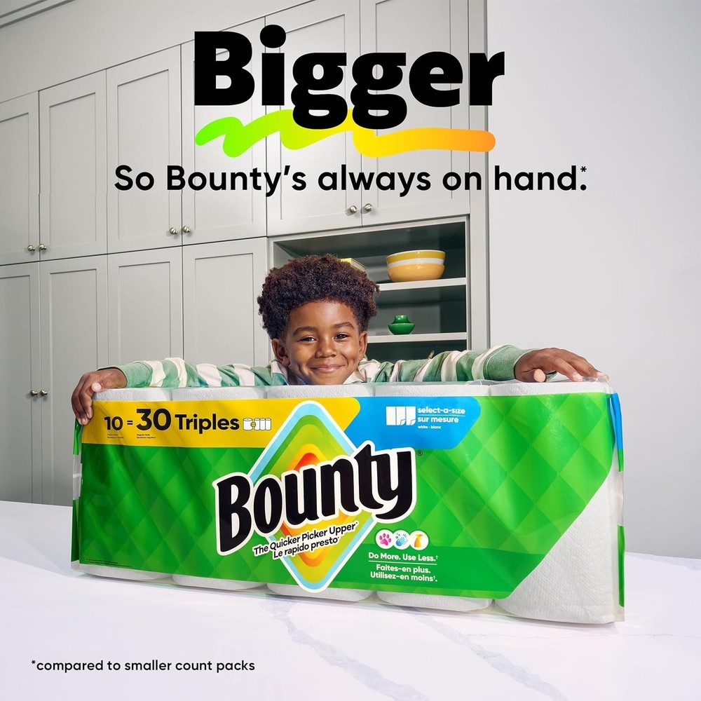 Select-A-Size Paper Towels White 2 Mega Rolls = 8 Regular Rolls