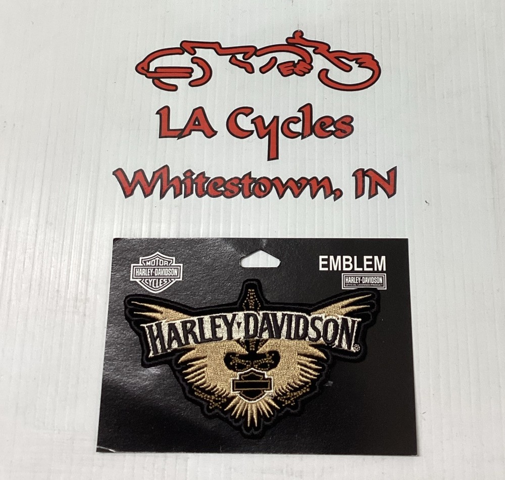 Harley Davidson Jacket Patch Emblem 3” x 5”